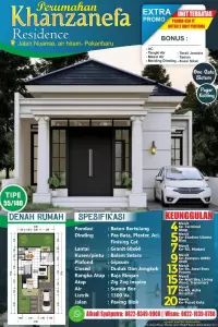 Promo Rumah di Air Hitam Pekanbaru Harga 450 Juta untuk 2 Unit Cepat